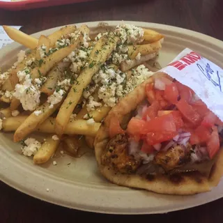 Chicken Souvlaki Sandwich