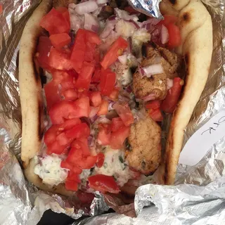 Pork Souvlaki Sandwich