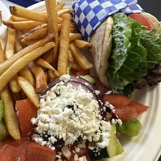 Yiassoo Burger Plate