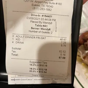 a person holding a receipt