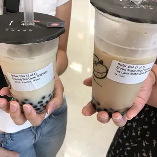 Brown Sugar Pearl Oolong Tea Latte