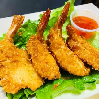 Deep Fried Coconut Prawns (5pcs)