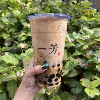 Brown Sugar Pearl Oolong Tea Latte Large