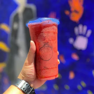 Cherry Fruit Tea w/ Mochi cake jelly 5/2021
