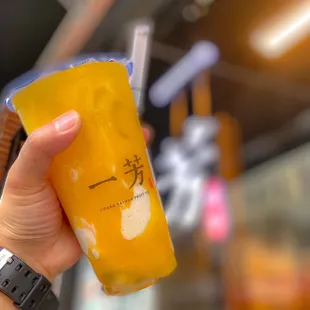 Mango Sago Ice Cream Float 8/2021