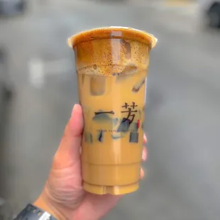 Coffee Jelly Black Tea latte 7/2021