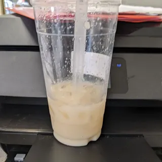 Peach Green Tea Latte
