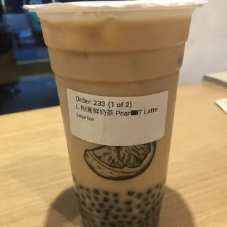 Pudding Milk Tea Latte