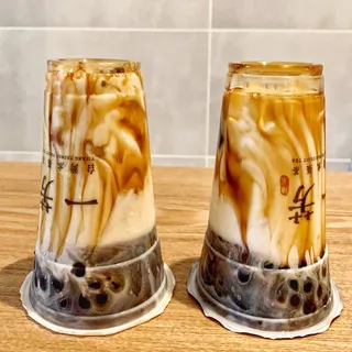 Ginger Pearl Milk tea (non-dairy)