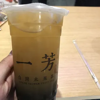 Ginger Milk Tea with Pearl (fresh milk)