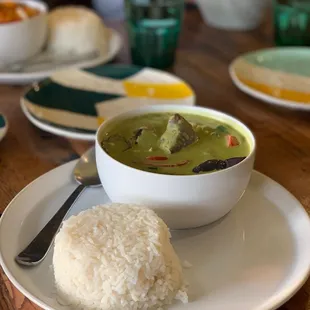 Green Curry Plate