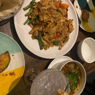 Tom Yum &amp; Pad Kee Mao