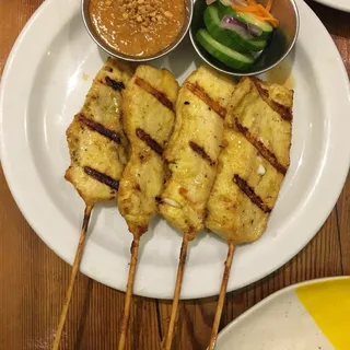 Chicken Satay Plate