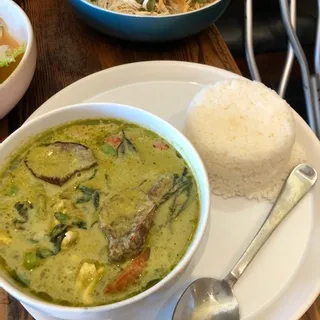 Green Curry Plate