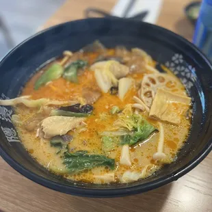 Medium Spicy Hot Pot Soup