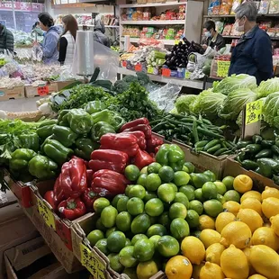 Super fresh produce, walked out with a Santa-sized bag!