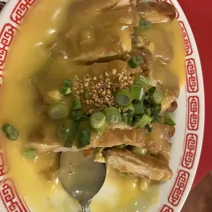 Wor Sue Gai Dinner... The Best!!