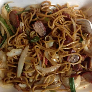 Barbecue Pork Lo mein