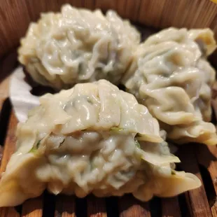 15. Green Chives Dumpling with Pork and Shrimp