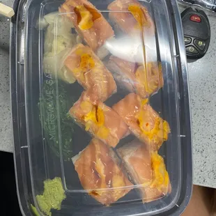 Salmon roll! So good!