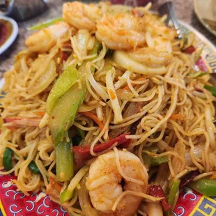 Singapore style noodles