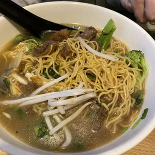 Beef Tendon Noodle Soup