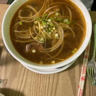 Beef pho