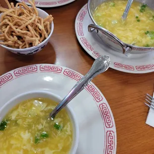 Egg drop soup.