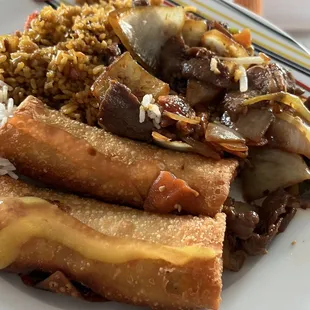 18. Mongolian Beef Combo