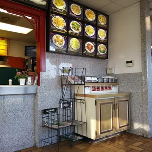 interior, sushi and sashimi