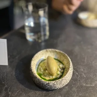 Kiwi sorbet