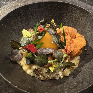 Congee with uni supplement