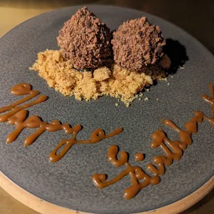 Birthday celebration bonbons