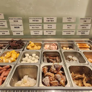 Ingredients Menu 1/6