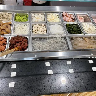 Items to choose from