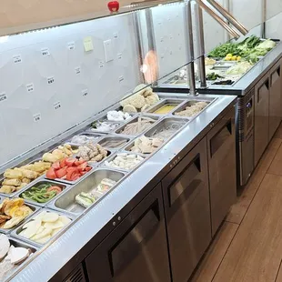 Ingredients bar