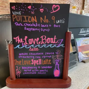 Speciality drinks