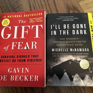 Books from little free library