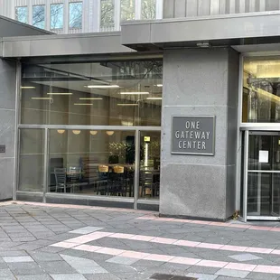 Enter lobby and on the left