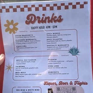 Happy Hour Menu