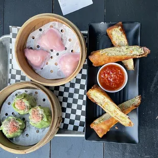 Har Gao (Shrimp Dumplings) Shrimp and Pork Siu Mai