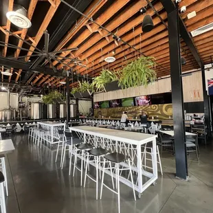 the interior of a coffee shop