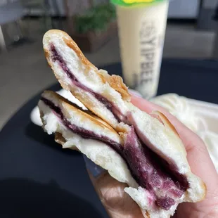 Ube (purple yam) pancake