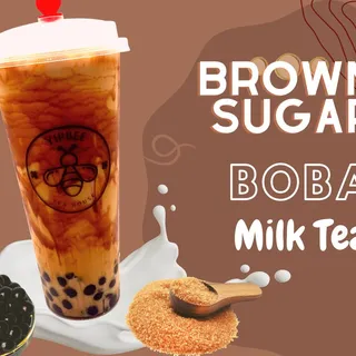 Brown Sugar Boba Milk Tea
