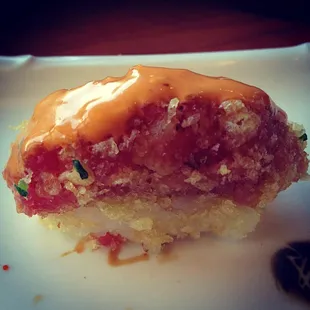 Spicy Tuna Crunch Sashimi