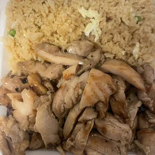 Teriyaki Chicken and Fried Rice Dinner Combo