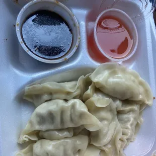 Steamed dumplings