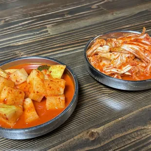 Cabbage and radish kimchi