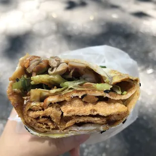 Duck jianbing
