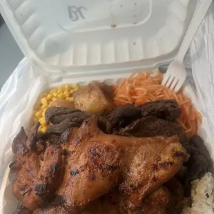BBQ Beef Plate